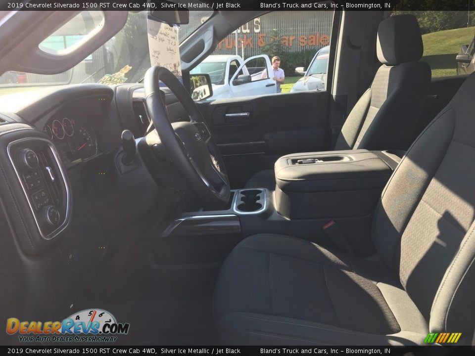 2019 Chevrolet Silverado 1500 RST Crew Cab 4WD Silver Ice Metallic / Jet Black Photo #17