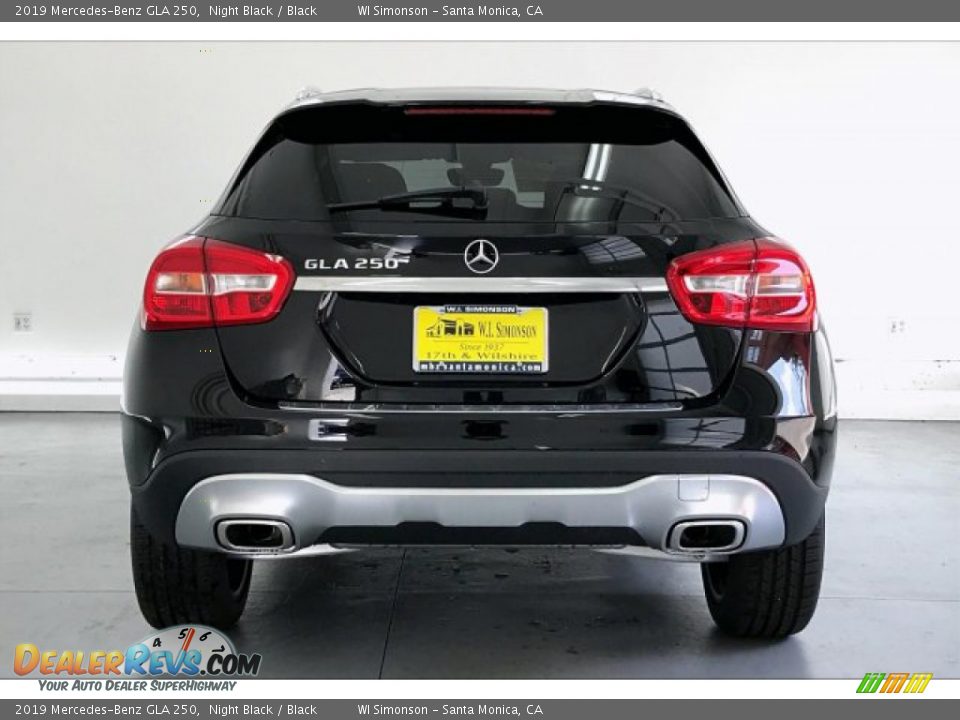 2019 Mercedes-Benz GLA 250 Night Black / Black Photo #3