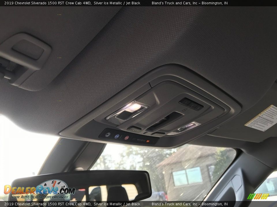 2019 Chevrolet Silverado 1500 RST Crew Cab 4WD Silver Ice Metallic / Jet Black Photo #27