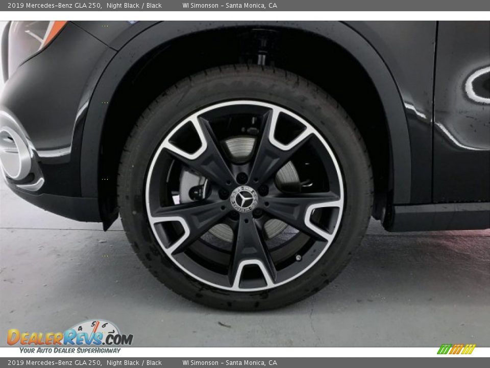 2019 Mercedes-Benz GLA 250 Night Black / Black Photo #9