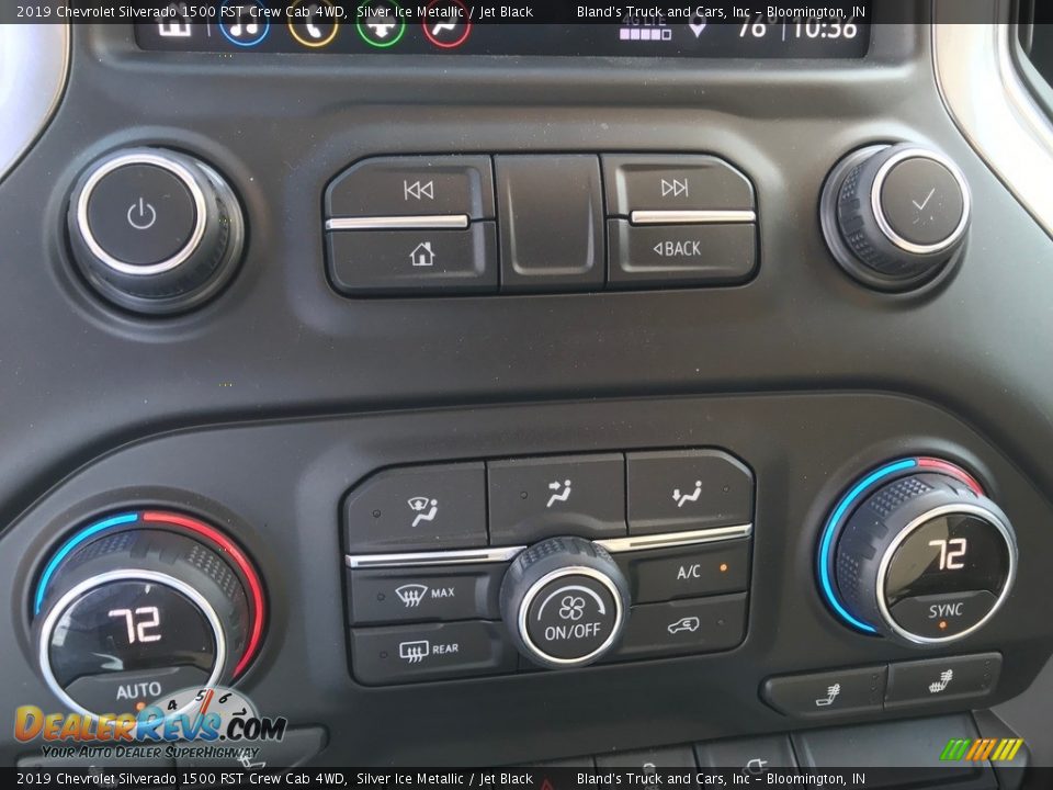2019 Chevrolet Silverado 1500 RST Crew Cab 4WD Silver Ice Metallic / Jet Black Photo #29