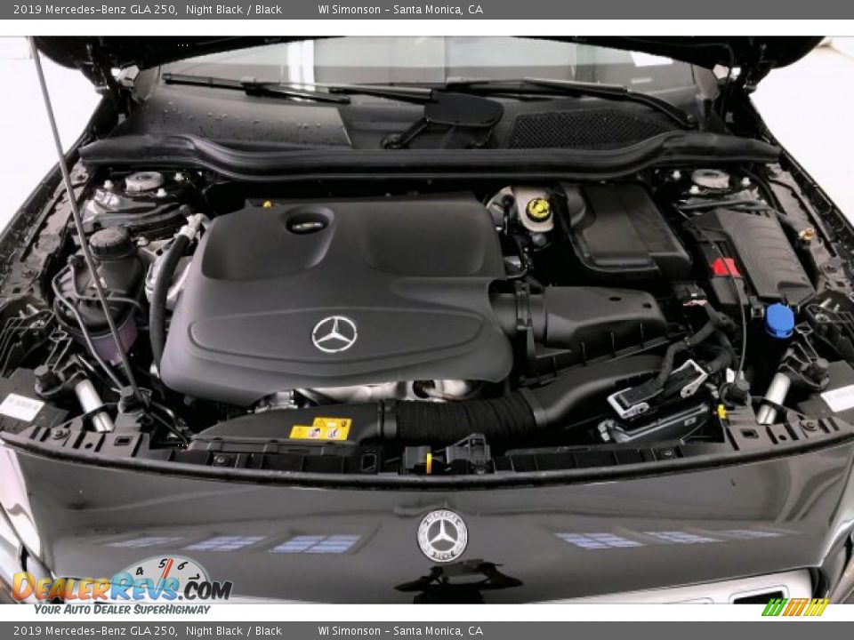 2019 Mercedes-Benz GLA 250 Night Black / Black Photo #8