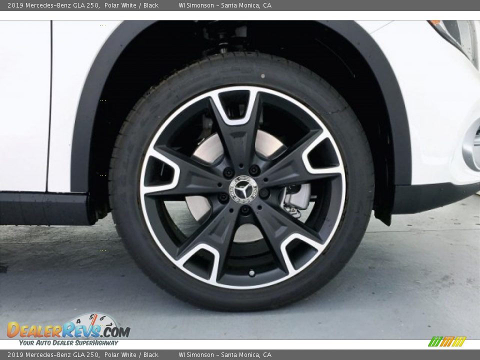 2019 Mercedes-Benz GLA 250 Polar White / Black Photo #9