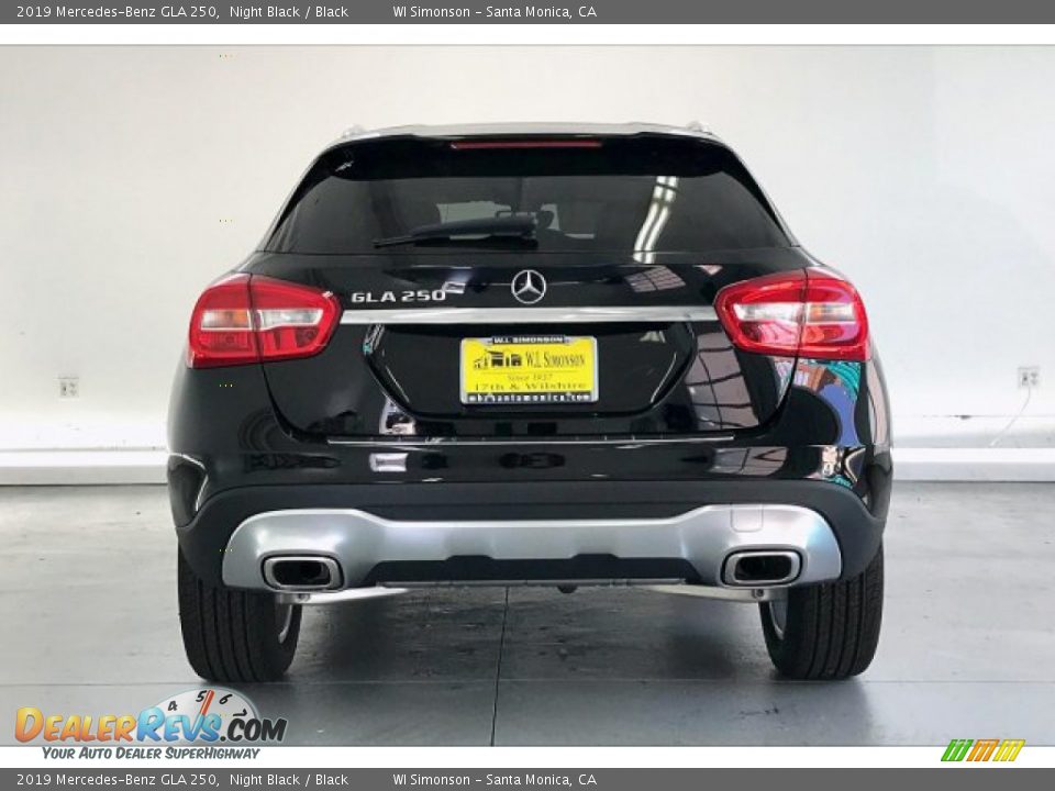 2019 Mercedes-Benz GLA 250 Night Black / Black Photo #3
