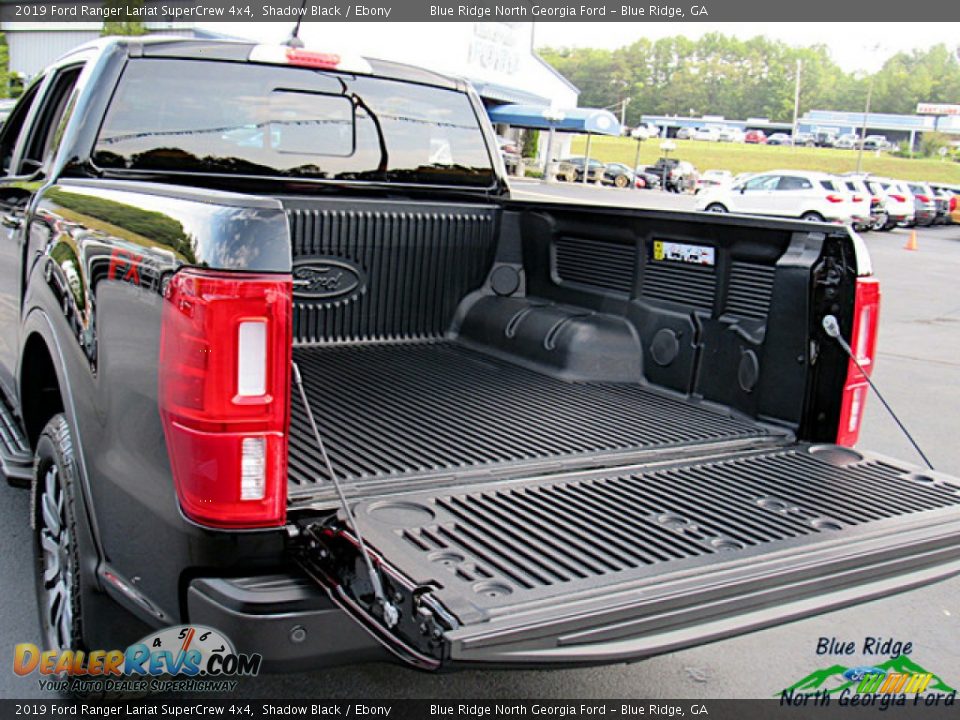 2019 Ford Ranger Lariat SuperCrew 4x4 Shadow Black / Ebony Photo #13