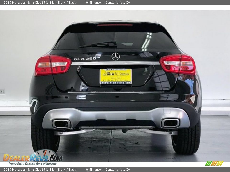 2019 Mercedes-Benz GLA 250 Night Black / Black Photo #3
