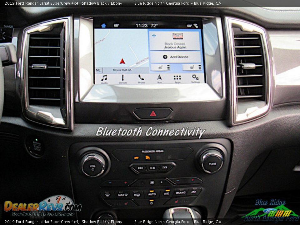 2019 Ford Ranger Lariat SuperCrew 4x4 Shadow Black / Ebony Photo #15
