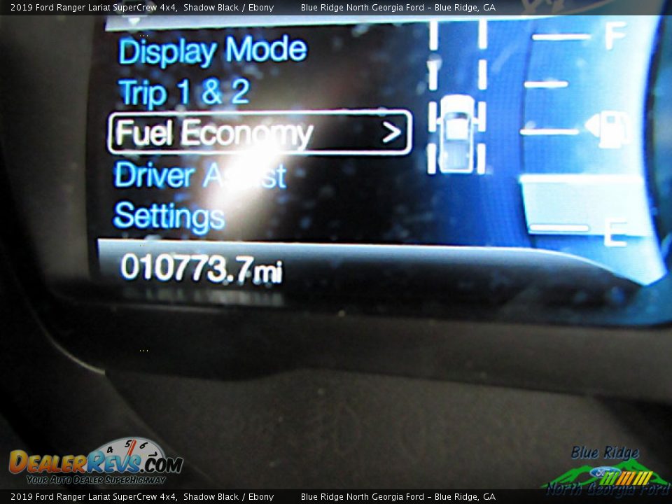 2019 Ford Ranger Lariat SuperCrew 4x4 Shadow Black / Ebony Photo #16