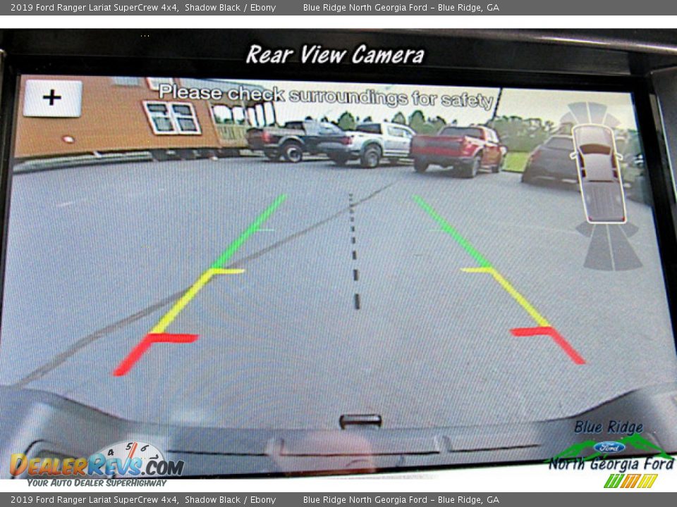 2019 Ford Ranger Lariat SuperCrew 4x4 Shadow Black / Ebony Photo #18