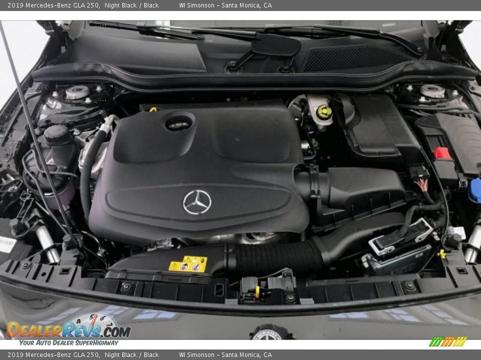2019 Mercedes-Benz GLA 250 Night Black / Black Photo #8