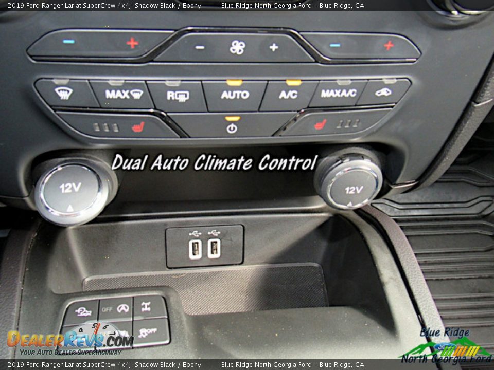 2019 Ford Ranger Lariat SuperCrew 4x4 Shadow Black / Ebony Photo #19