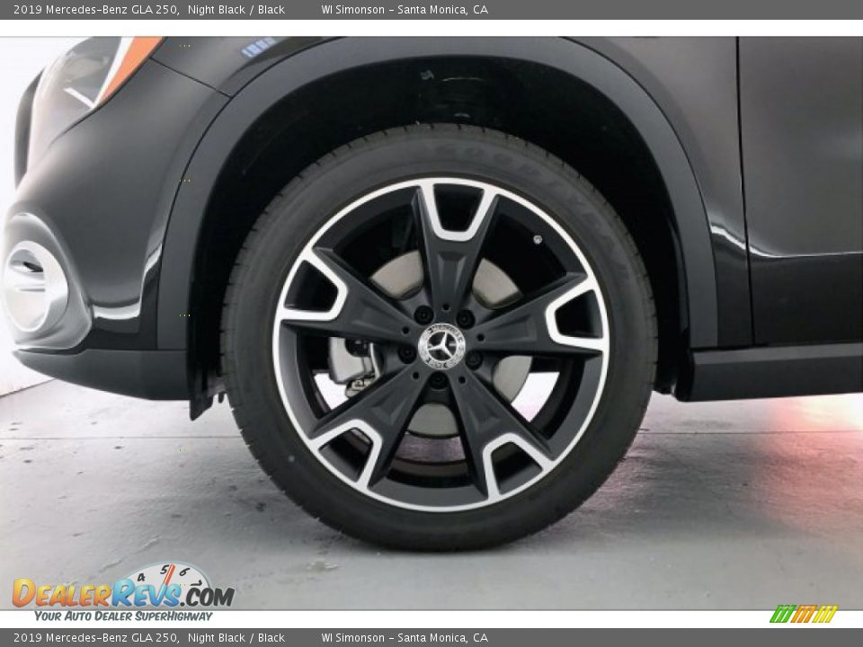 2019 Mercedes-Benz GLA 250 Night Black / Black Photo #9