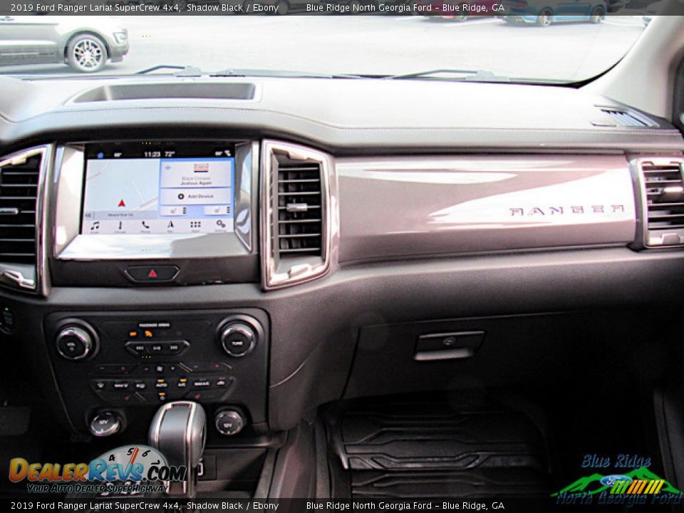 2019 Ford Ranger Lariat SuperCrew 4x4 Shadow Black / Ebony Photo #23