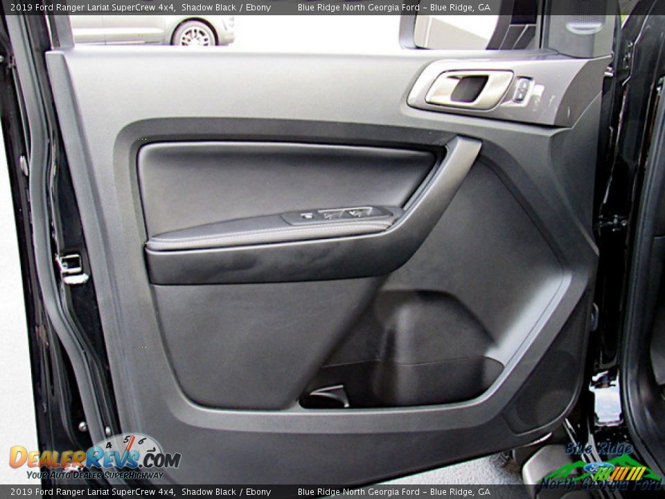 2019 Ford Ranger Lariat SuperCrew 4x4 Shadow Black / Ebony Photo #25