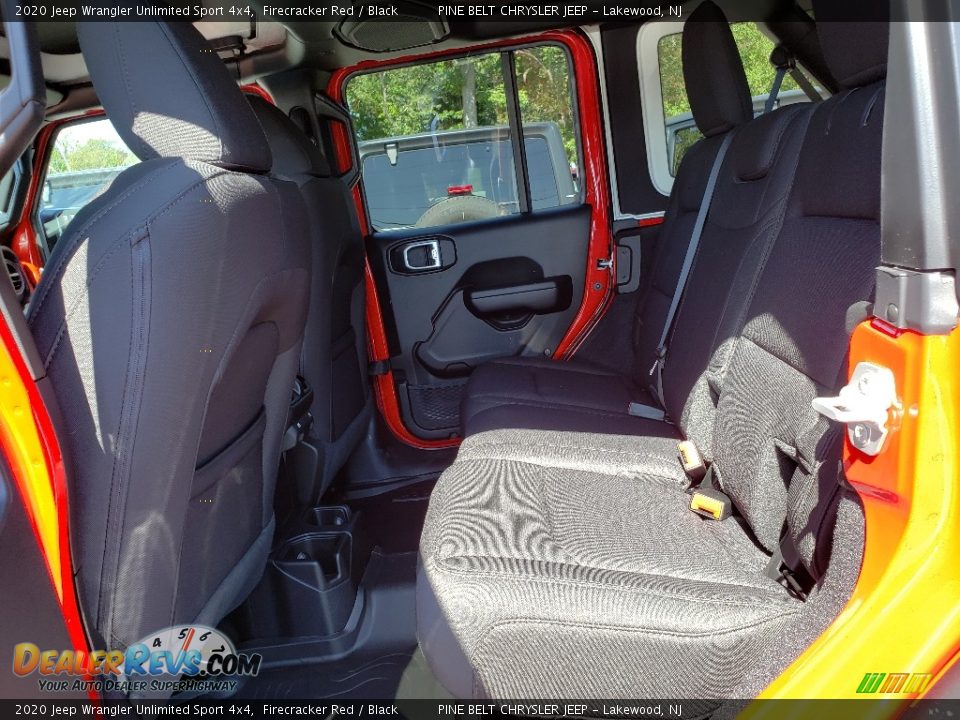 2020 Jeep Wrangler Unlimited Sport 4x4 Firecracker Red / Black Photo #6