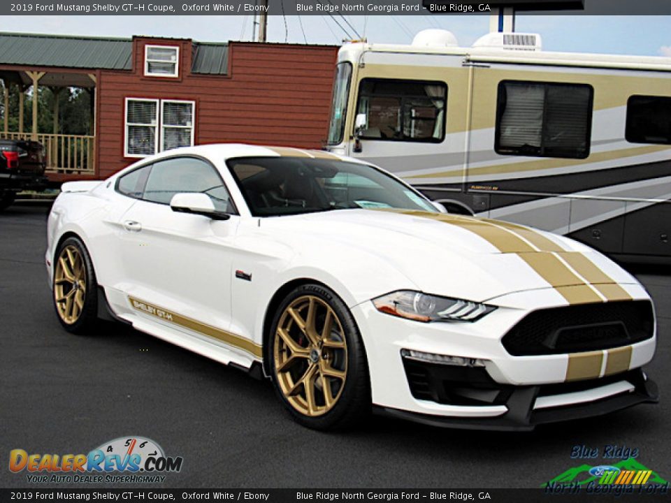 2019 Ford Mustang Shelby GT-H Coupe Oxford White / Ebony Photo #7