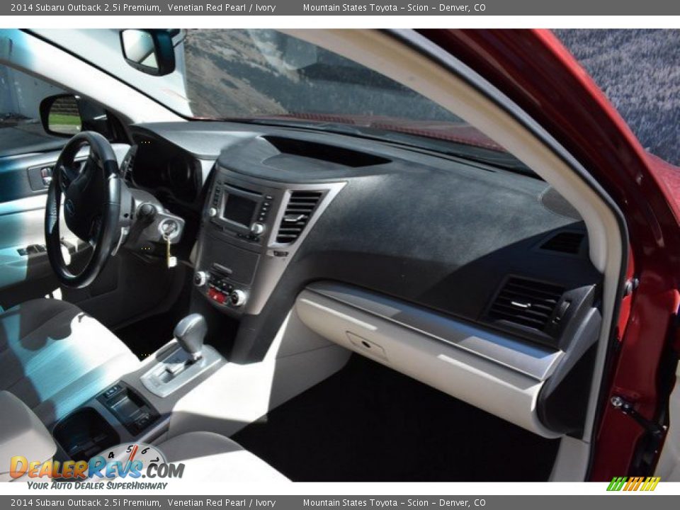 2014 Subaru Outback 2.5i Premium Venetian Red Pearl / Ivory Photo #16