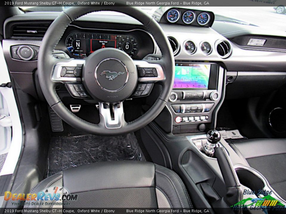 2019 Ford Mustang Shelby GT-H Coupe Oxford White / Ebony Photo #17