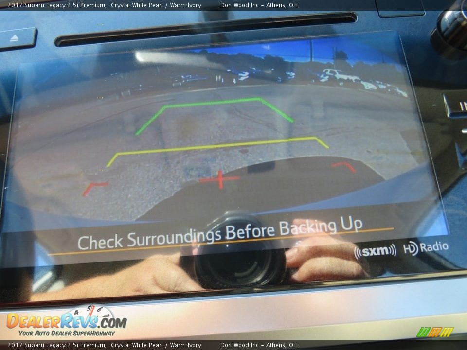 2017 Subaru Legacy 2.5i Premium Crystal White Pearl / Warm Ivory Photo #2