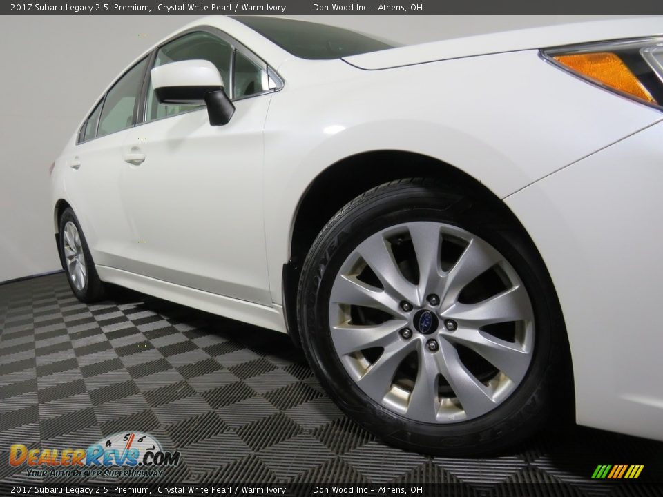 2017 Subaru Legacy 2.5i Premium Crystal White Pearl / Warm Ivory Photo #4