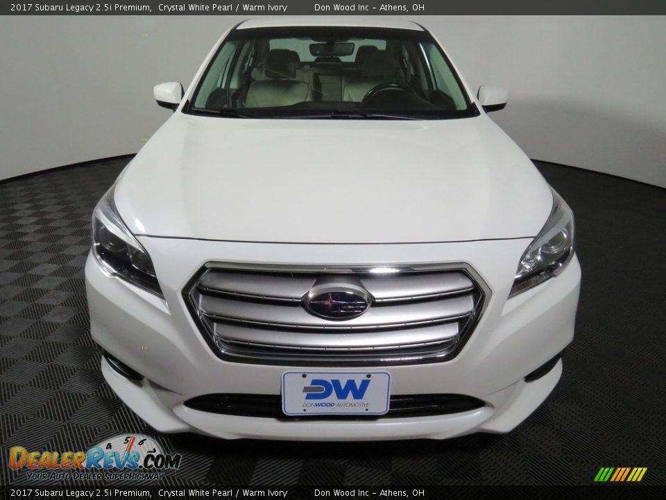 2017 Subaru Legacy 2.5i Premium Crystal White Pearl / Warm Ivory Photo #5