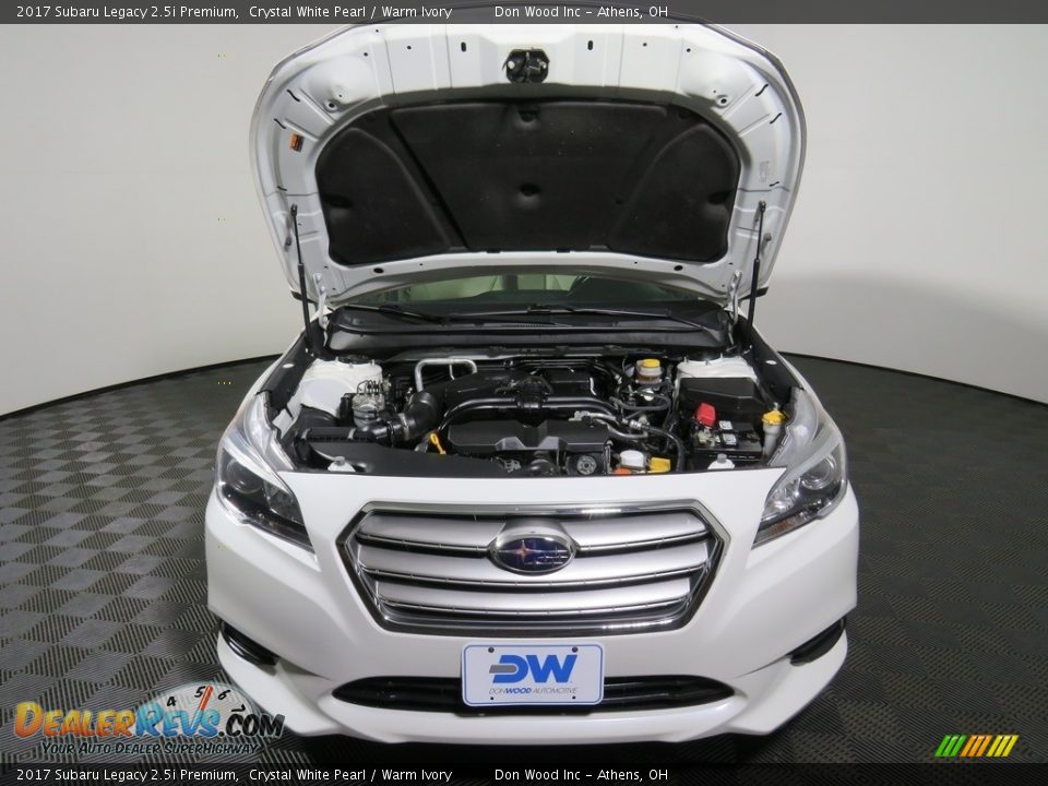 2017 Subaru Legacy 2.5i Premium Crystal White Pearl / Warm Ivory Photo #6