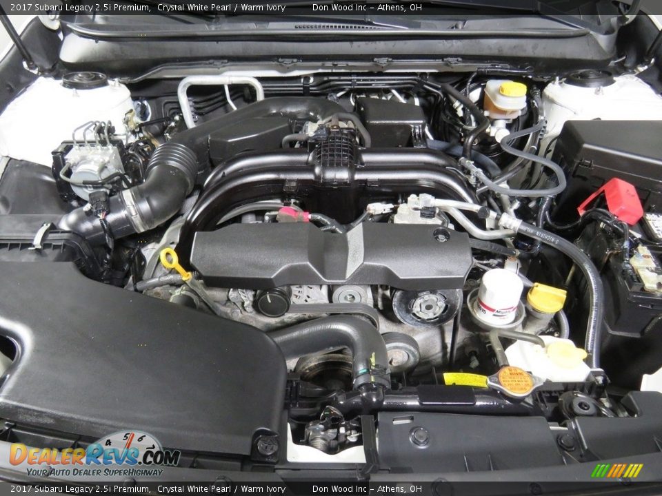 2017 Subaru Legacy 2.5i Premium Crystal White Pearl / Warm Ivory Photo #7
