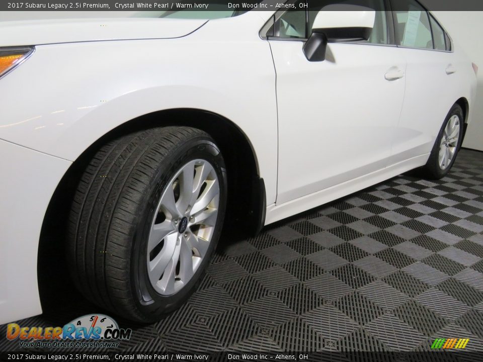 2017 Subaru Legacy 2.5i Premium Crystal White Pearl / Warm Ivory Photo #9
