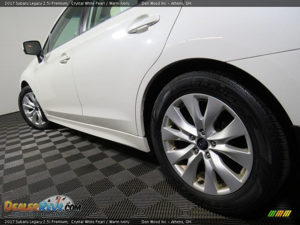 2017 Subaru Legacy 2.5i Premium Crystal White Pearl / Warm Ivory Photo #10