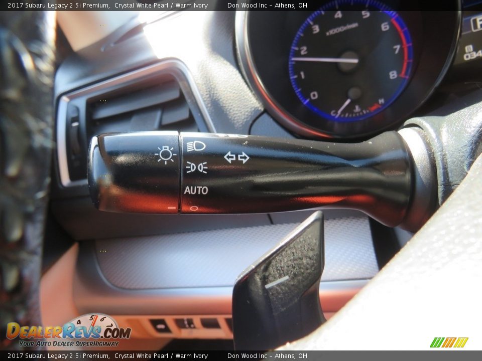2017 Subaru Legacy 2.5i Premium Crystal White Pearl / Warm Ivory Photo #21