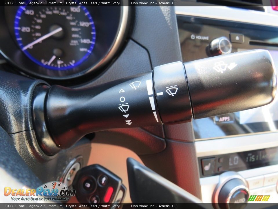 2017 Subaru Legacy 2.5i Premium Crystal White Pearl / Warm Ivory Photo #25