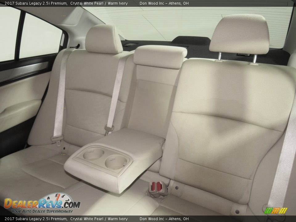 2017 Subaru Legacy 2.5i Premium Crystal White Pearl / Warm Ivory Photo #32