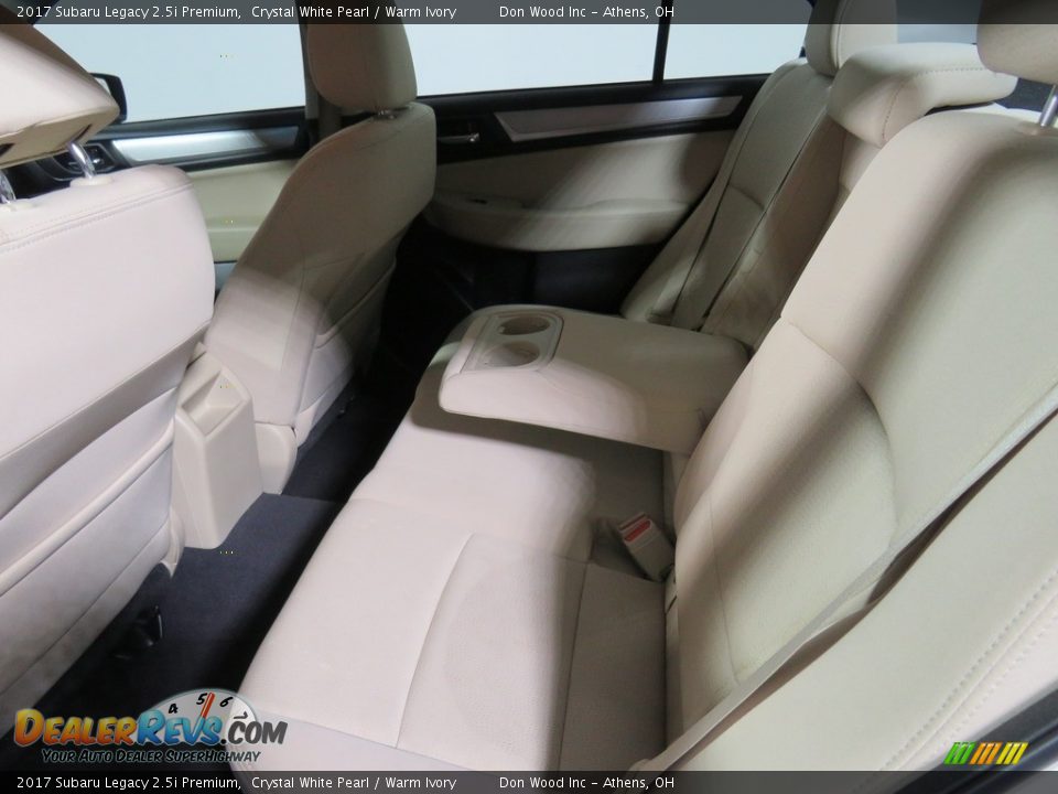 2017 Subaru Legacy 2.5i Premium Crystal White Pearl / Warm Ivory Photo #34