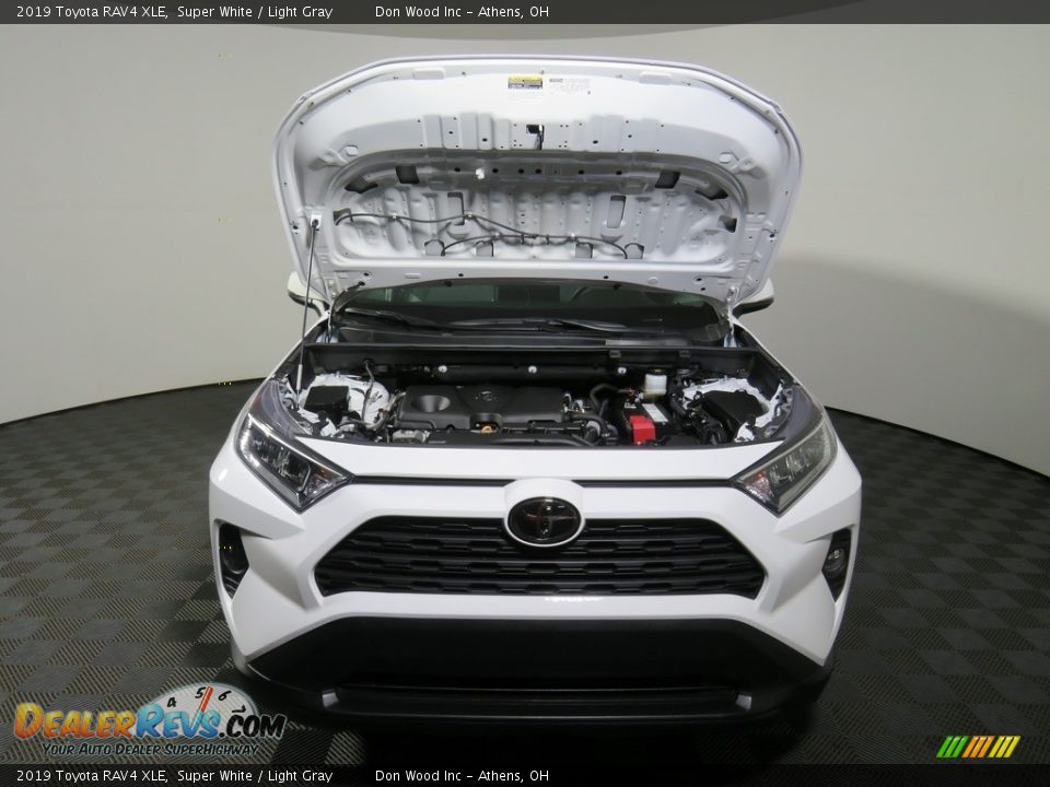 2019 Toyota RAV4 XLE Super White / Light Gray Photo #6