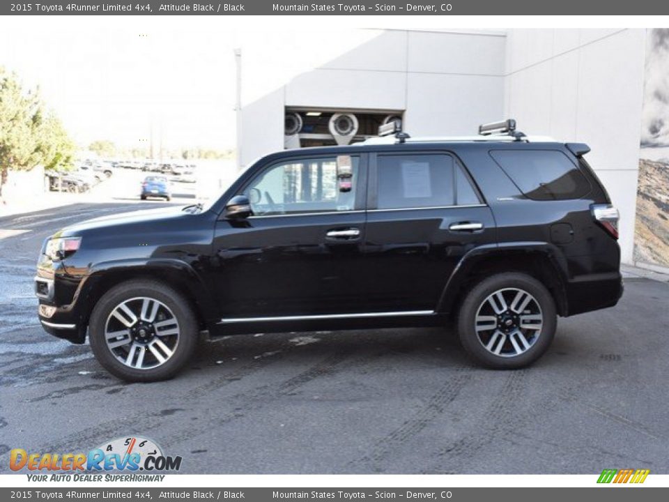 2015 Toyota 4Runner Limited 4x4 Attitude Black / Black Photo #3