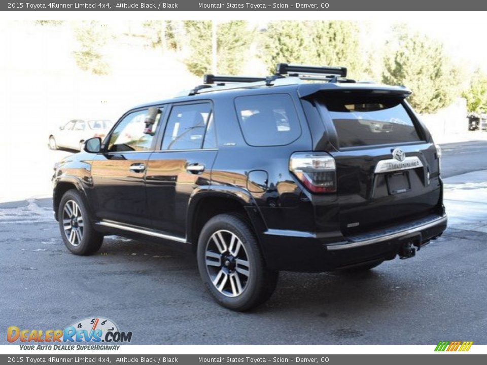 2015 Toyota 4Runner Limited 4x4 Attitude Black / Black Photo #4