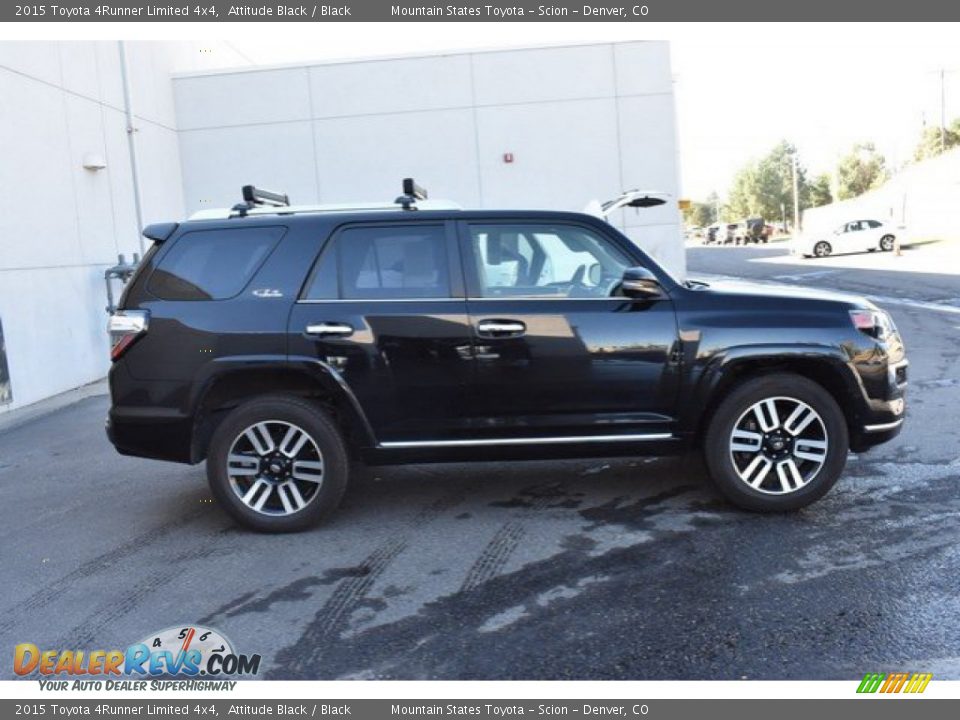 2015 Toyota 4Runner Limited 4x4 Attitude Black / Black Photo #7