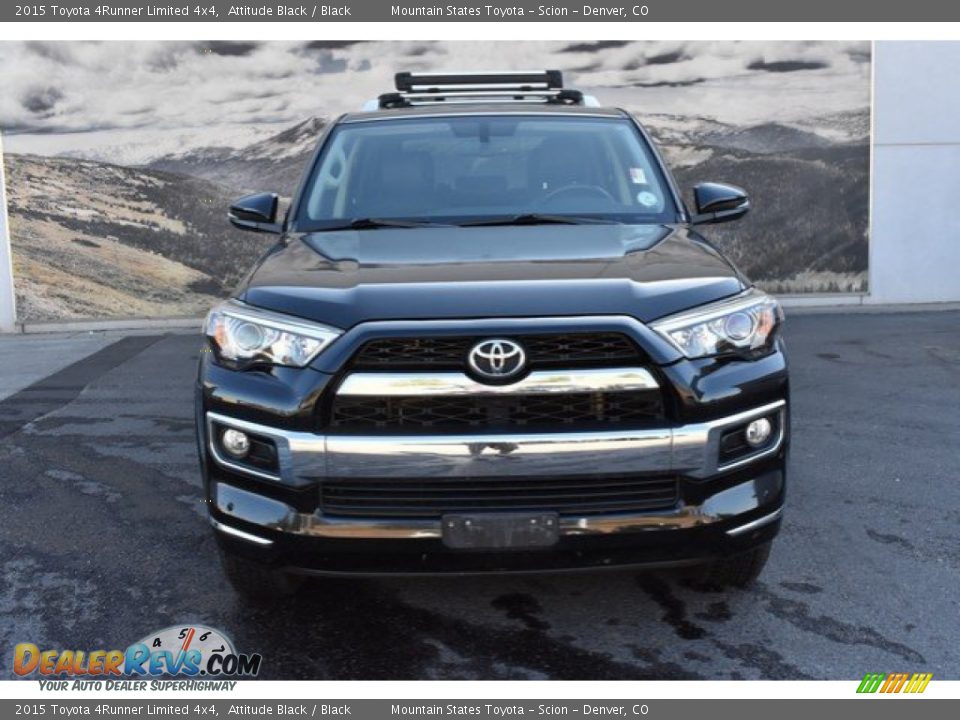 2015 Toyota 4Runner Limited 4x4 Attitude Black / Black Photo #8