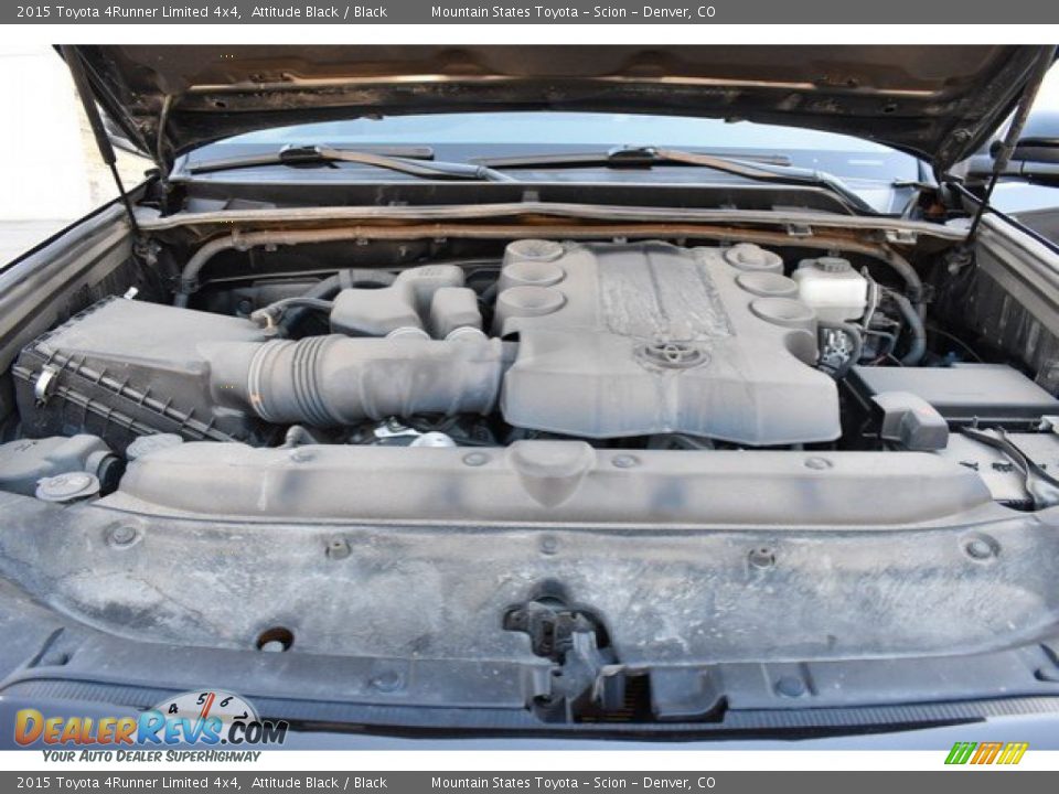 2015 Toyota 4Runner Limited 4x4 Attitude Black / Black Photo #9