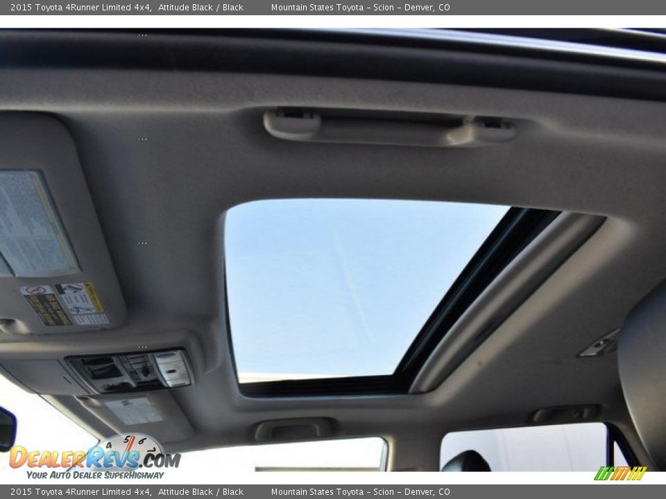 2015 Toyota 4Runner Limited 4x4 Attitude Black / Black Photo #10