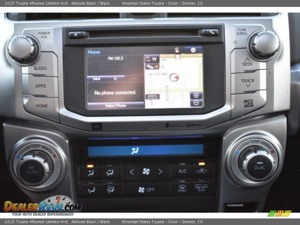 2015 Toyota 4Runner Limited 4x4 Attitude Black / Black Photo #11