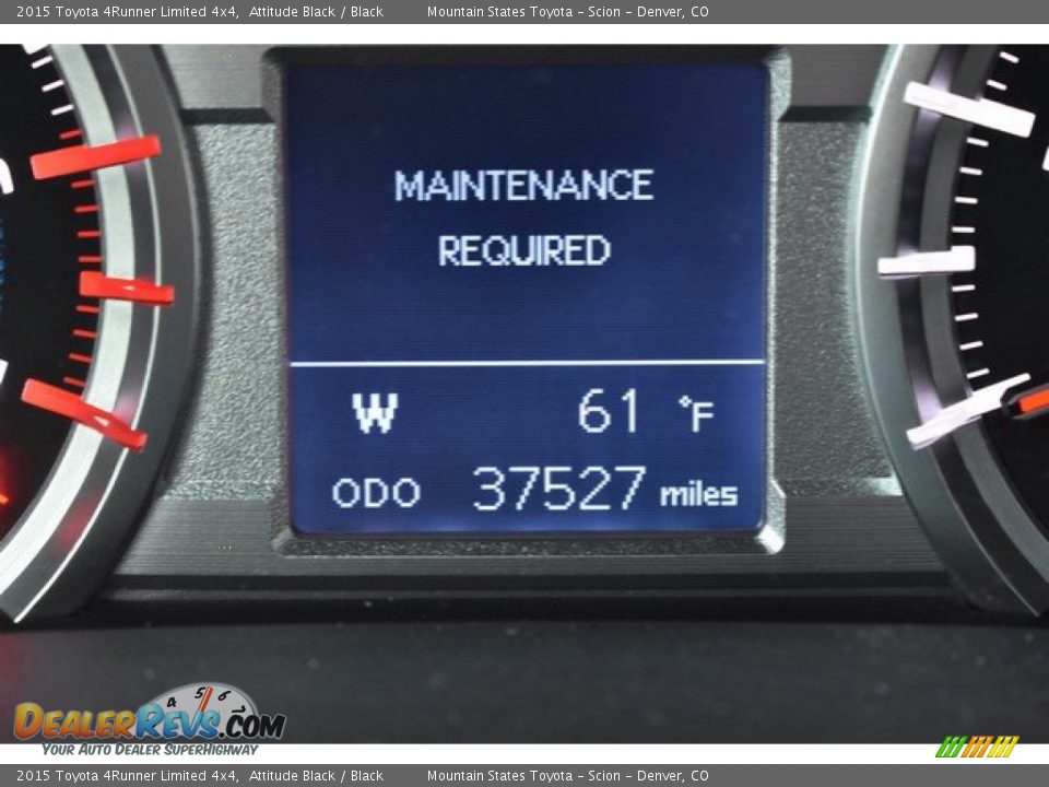 2015 Toyota 4Runner Limited 4x4 Attitude Black / Black Photo #12