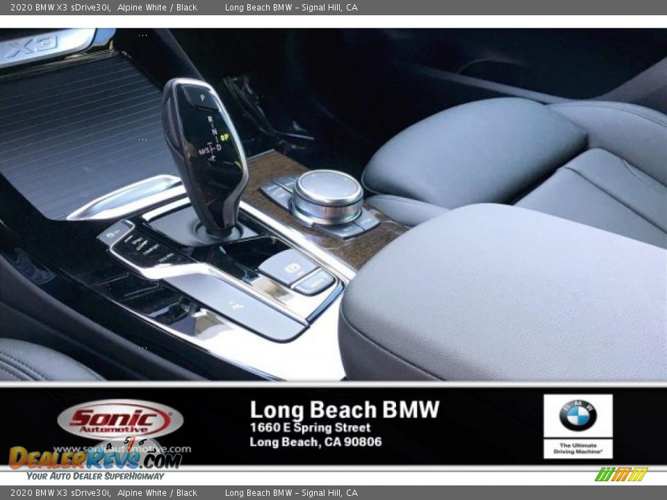 2020 BMW X3 sDrive30i Alpine White / Black Photo #6