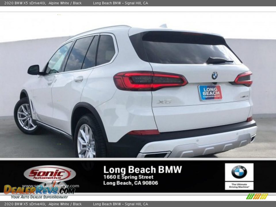 2020 BMW X5 sDrive40i Alpine White / Black Photo #2