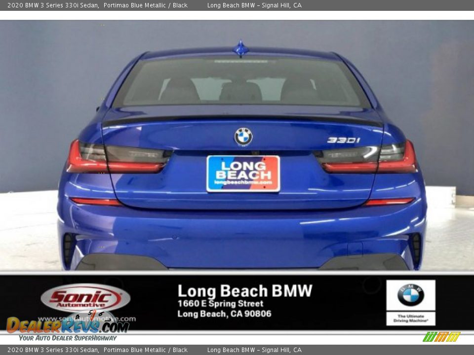 2020 BMW 3 Series 330i Sedan Portimao Blue Metallic / Black Photo #3