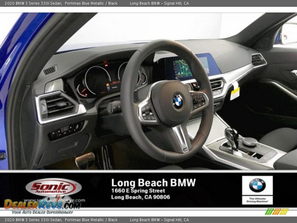 2020 BMW 3 Series 330i Sedan Portimao Blue Metallic / Black Photo #4