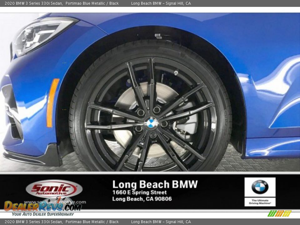 2020 BMW 3 Series 330i Sedan Portimao Blue Metallic / Black Photo #9