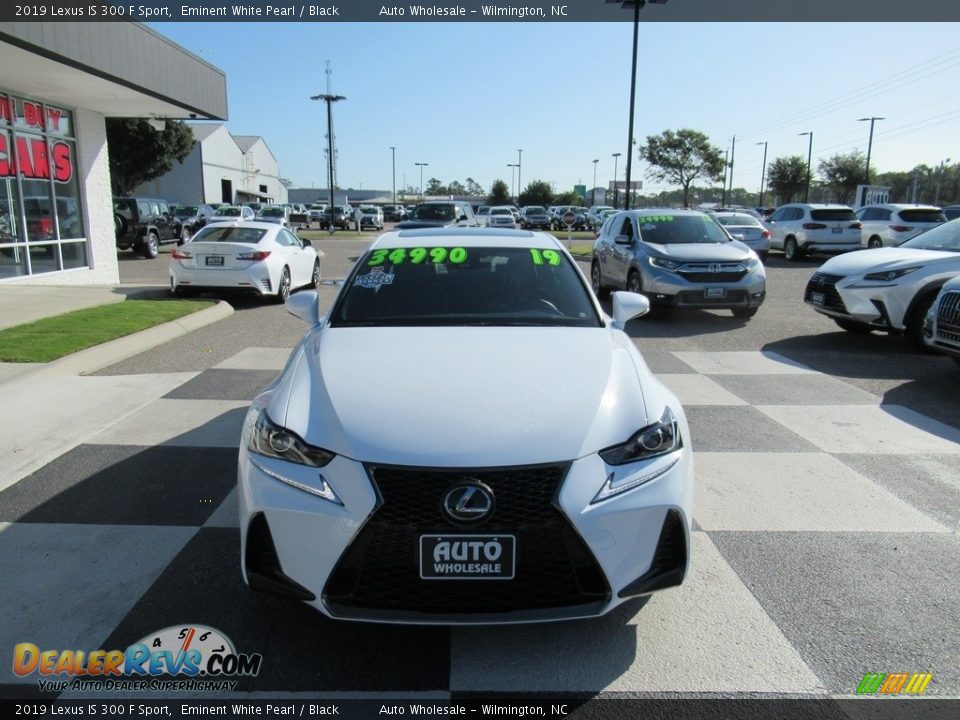 2019 Lexus IS 300 F Sport Eminent White Pearl / Black Photo #2