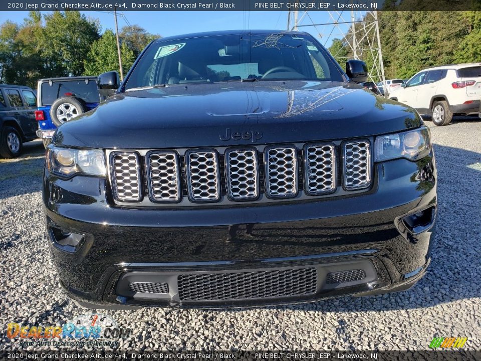 2020 Jeep Grand Cherokee Altitude 4x4 Diamond Black Crystal Pearl / Black Photo #2