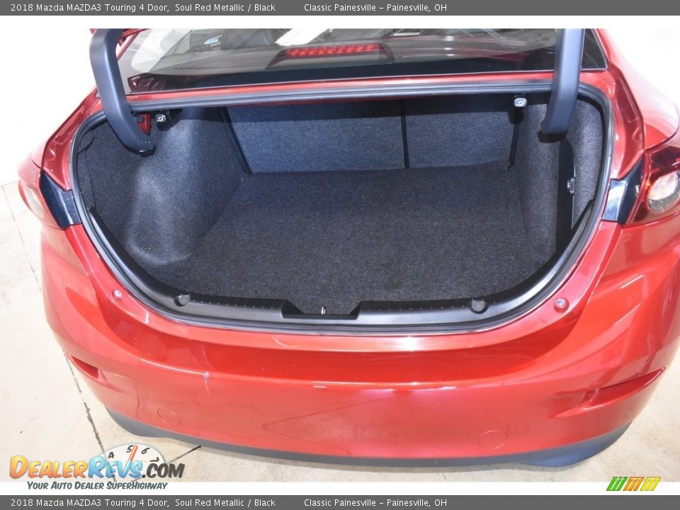 2018 Mazda MAZDA3 Touring 4 Door Soul Red Metallic / Black Photo #9